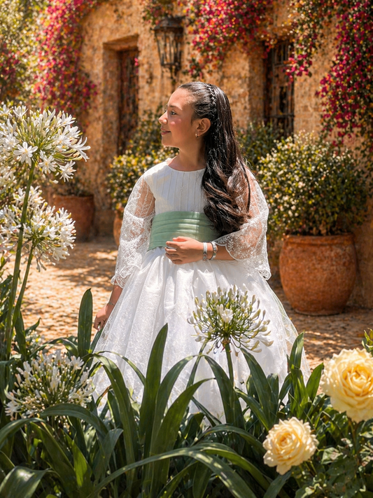 Vestido de Primera Comunión María para niña de PITIT’Z
